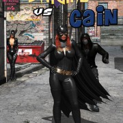 Artist MrBunnyArt – Batgirl Vs Cain