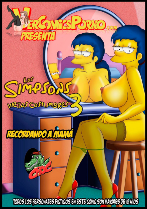 VerComicsPorno - Croc - Los Simpsons Viejas 1-5