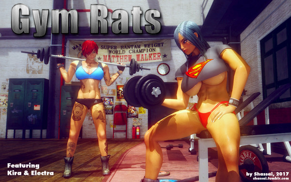Art by Shassai – Gym Rats
