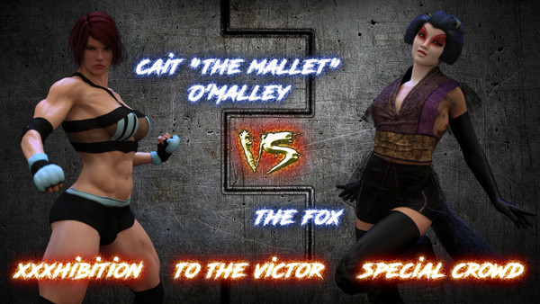 Art by Squarepeg3D – The FUTA – Season 01, Match 01 – Cait O Malley vs The Fox