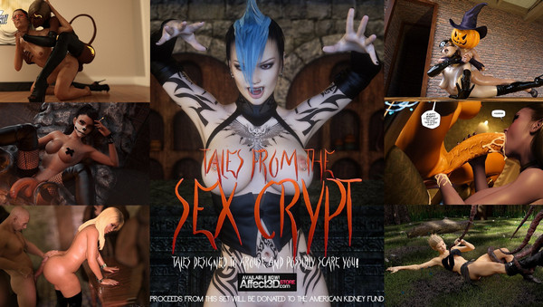 Art by Affect3D / Various Authors – Tales of the Sexcrypt