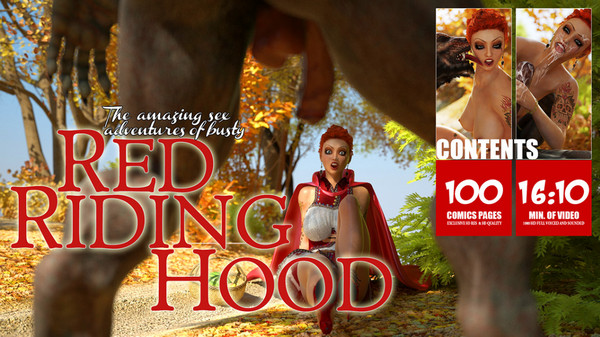 Art by Taboo3DMovies - Red Riding Hood