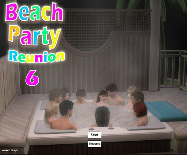 Orgy Party Hentai - Pusooy â€“ Beach Party Reunion 6 | SXS Hentai