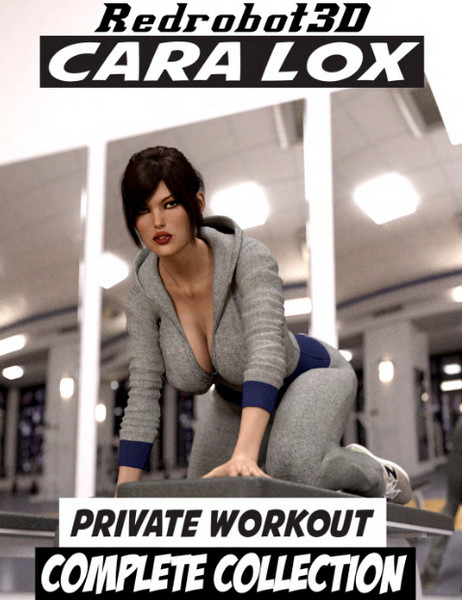 Art by RedRobot3D – Cara Lox – Private Workout