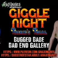 Art by The Anax – Giggle Night – Bugged Babe Bad End