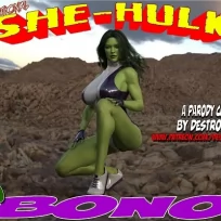 Art by DestroXXIV – She Hulk Pro Bono