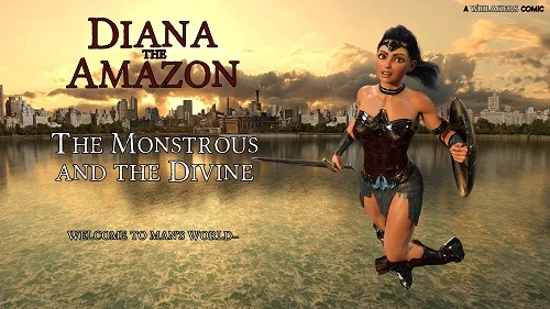 Art by Whilakers – Diana the Amazon 3 – The Monstrous And The Divine