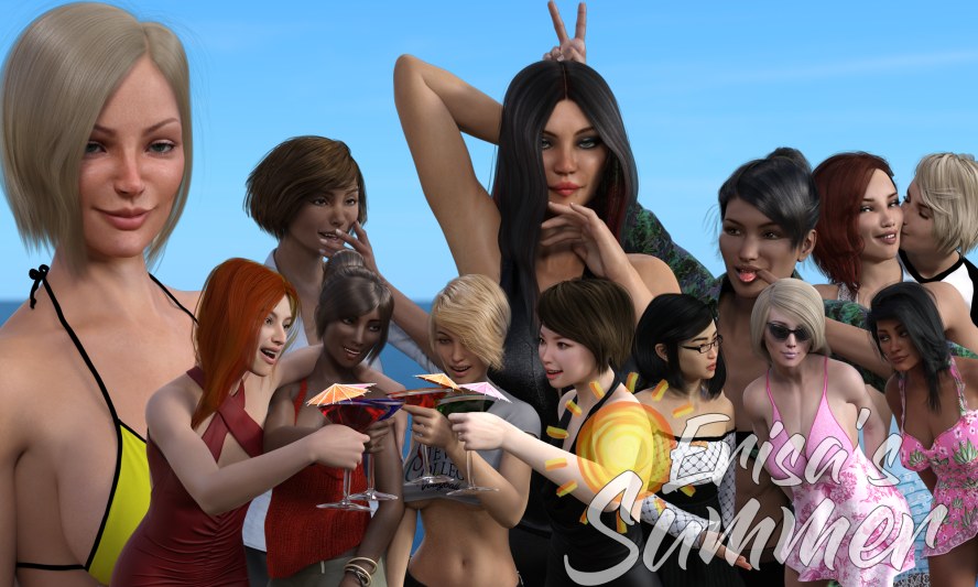 Erisa's Summer - 3D Adult Games