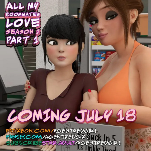 Agent Red Girl - All My Roommates Love Season 2 – Episode 1