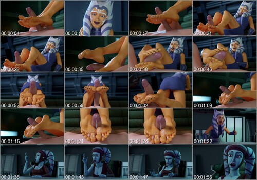 Ahsoka - Foot job [Redmoa]