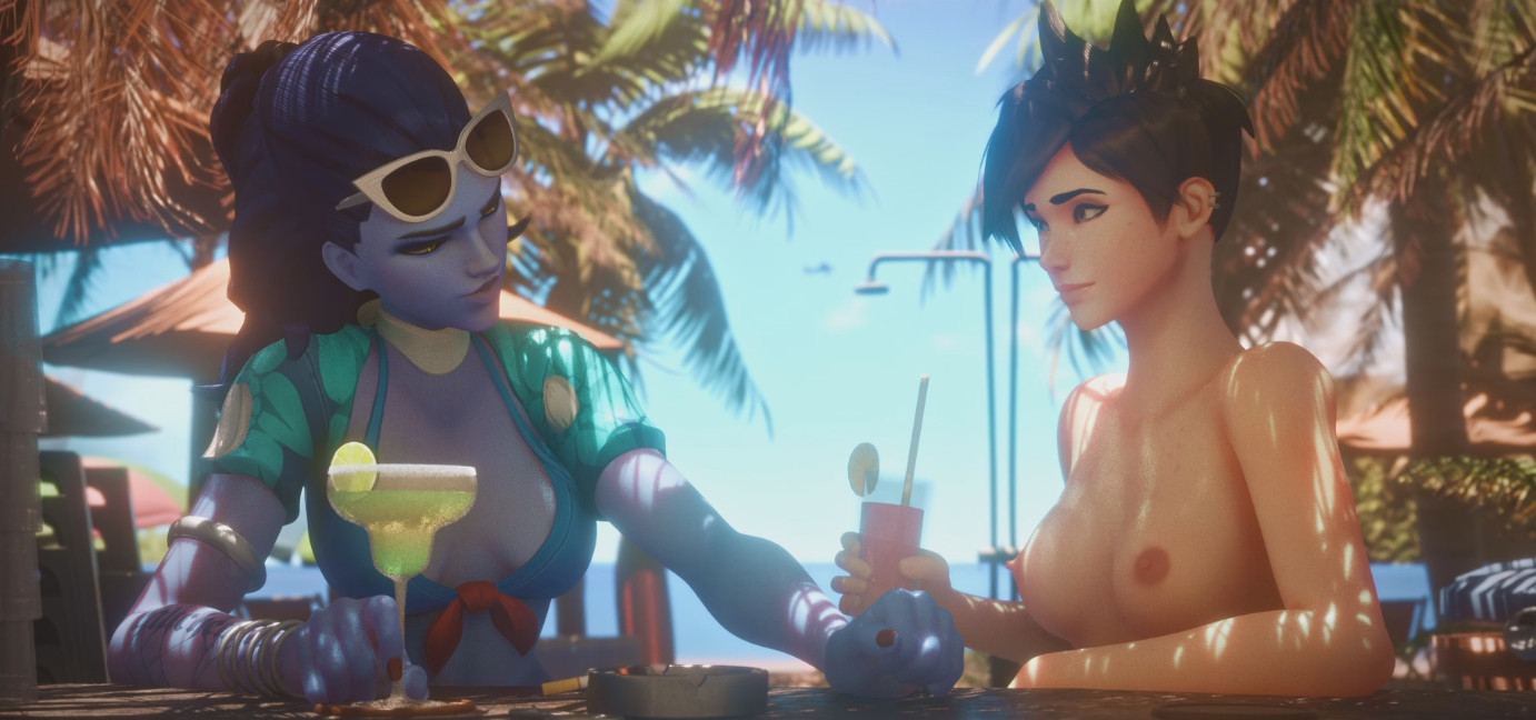 Tracer vs Widowmaker Beach BJ - All Variants [mept44]