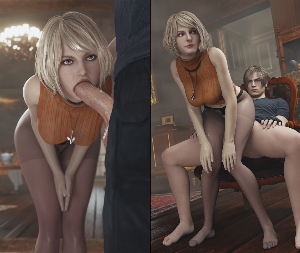 Ashely Graham x Leon Kennedy [AXENANIM]