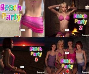Beach party 1-4 (Eng, Rus)