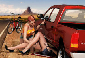 3D Collection Lesbians Art