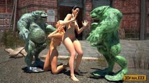 3DFanXXX – Nasty Frogs