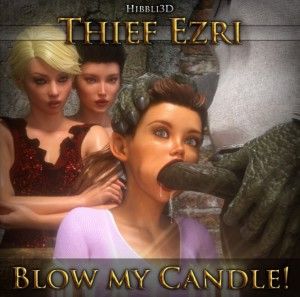 Art by Hibbli3D – Thief Ezri – Blow My Candle