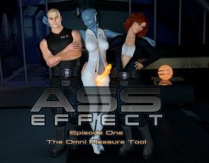 Art by HZR – Ass Effect Episode 1 – The Omni Pleasure Tool