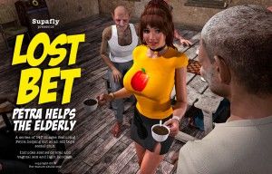 Art by Supafly – Lost Bet – Petra Helps The Elderly