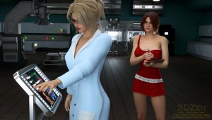 Art by 3DZen – The Experiment Begins