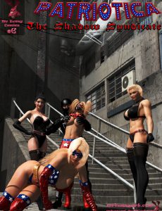 Art by MrBunnyArt – Patriotica vs The Shadow Syndicate