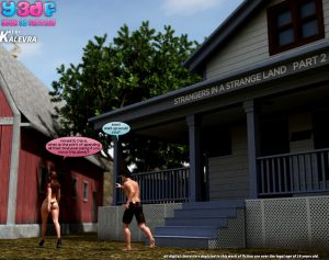 Art by Y3DF – Strangers in a StrangeLand 2