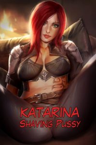 Art by Firolian – Katarina Shaving Pussy