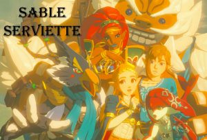 Sable Serviette Works / Zelda, Link, Mipha, Urbosa