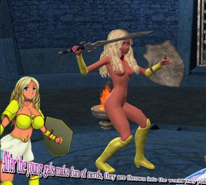 Aphrodite – After the gals make fun of nerds