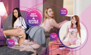 Lifeselector – Hot Teens Double Teamed