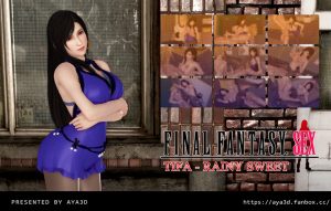 Art by AYA3D – Tifa – Rainy Sweet