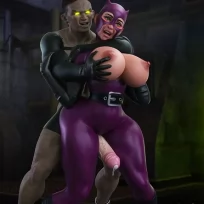 Art by Hitchcock – Catwoman but she’s your mom
