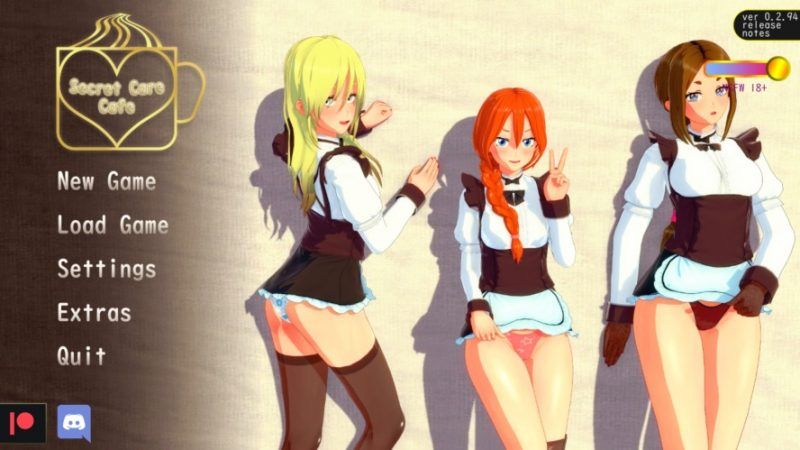 Secret Care Cafe – Version 0.8.12