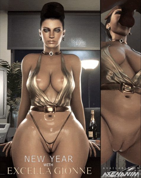 AxenAnim – New Year With Excella Gionne