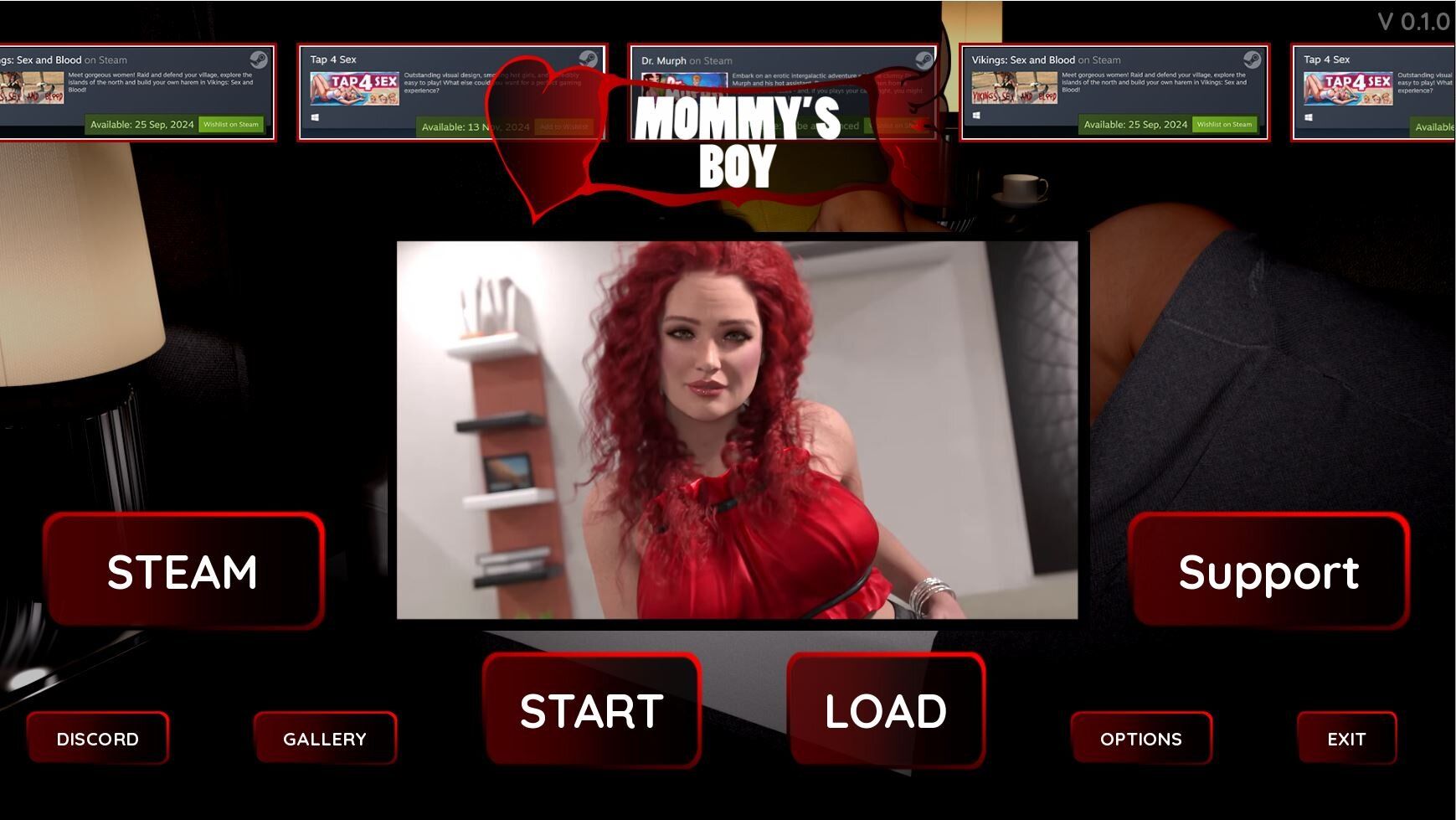 DreamBigGames – Mommy’s Boy – Version 0.3.0