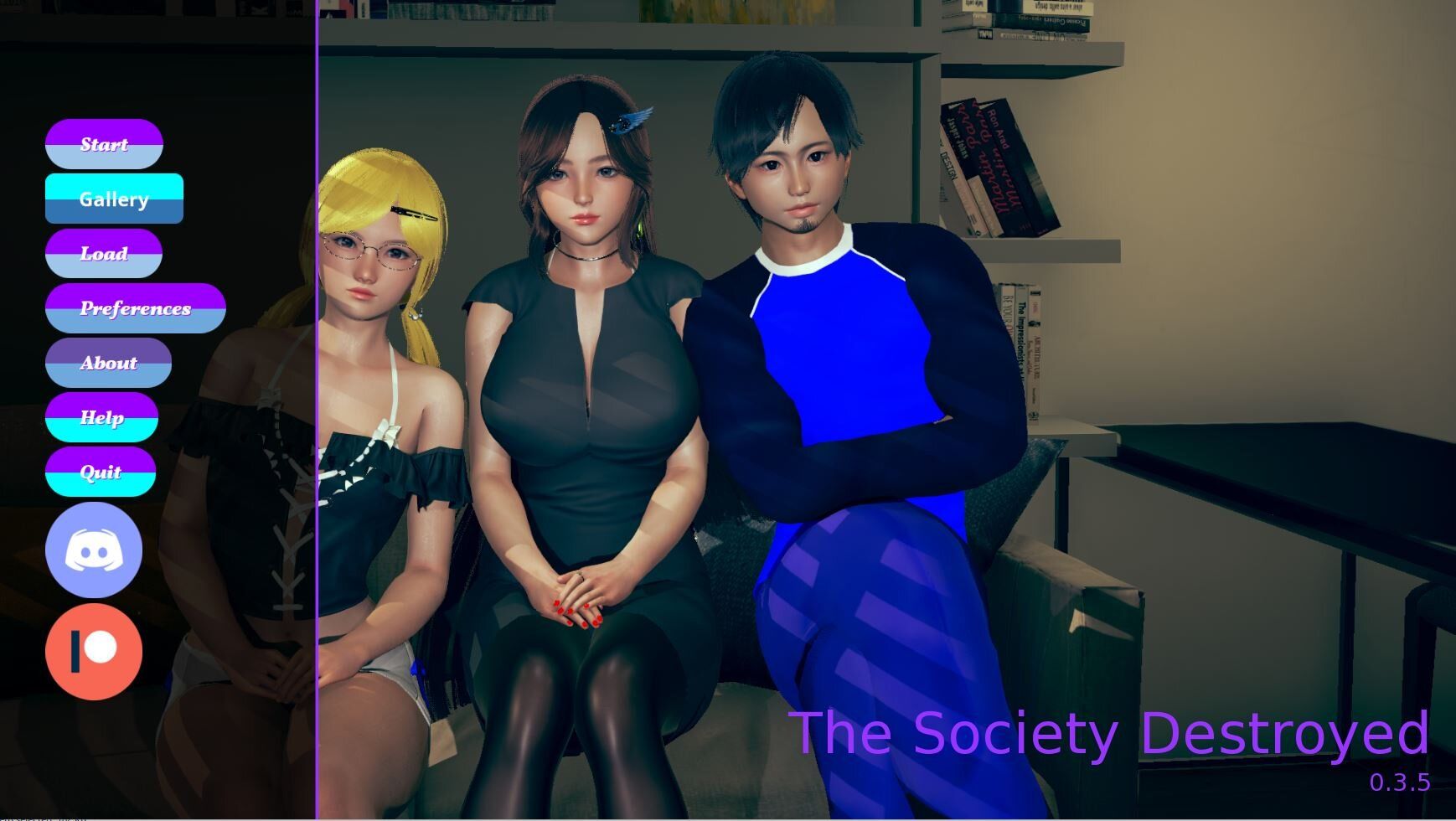BlueClear – Society Destroyed – Version 0.8