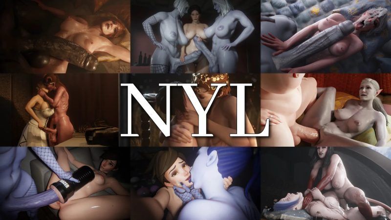 141 Minutes Of Nyl – 3D Futa Porn Video