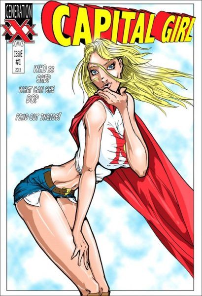 Art by Genex 14 Comics Collection With Slutty Superhero Babes