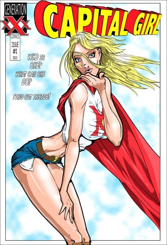 Art by Genex 14 Comics Collection With Slutty Superhero Babes