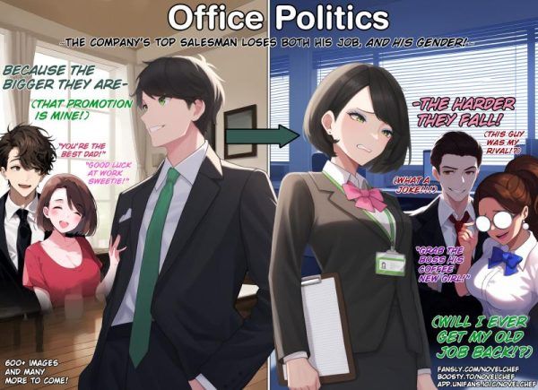 Art by NovelChef – Office Politics Parts 1-20 – Ongoing
