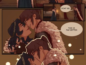 Art by Oliviajoytaylor - AU comic