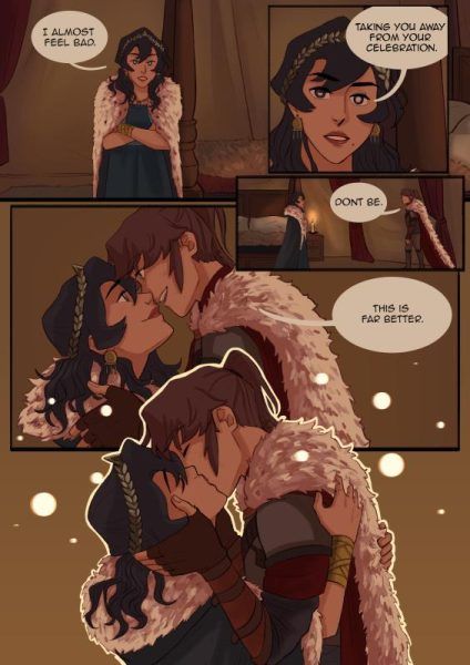 Art by Oliviajoytaylor – AU comic