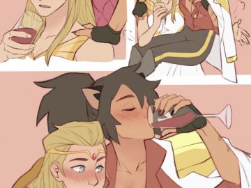 Art by Oliviajoytaylor - Catradora Comic
