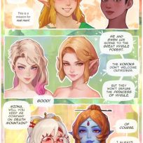 Art by Prywinko – Portal to Hyrule