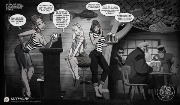 Art by SleepyGimp – Nancy Templeton – Di nuovo nei guai