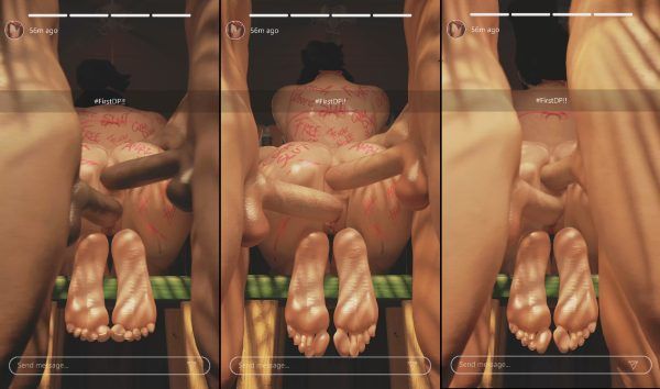 ZMSFM – D.va’s first times (Double Penetration)