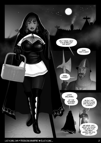 Art by Dan Mapplethorpe – Lusty and the Big Bad Werewolf sxshentai.com