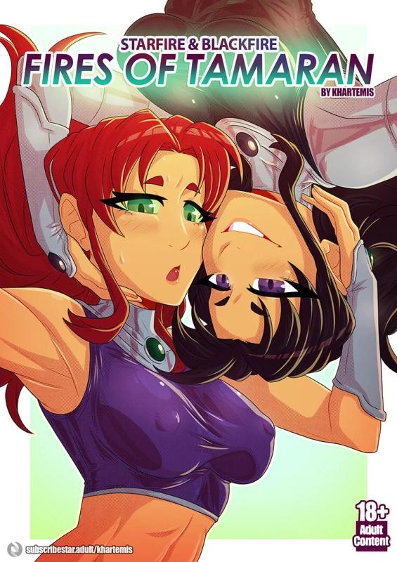 Art by Khartemis – Starfire & Blackfire: Fires Of Tamaran sxshentai.com