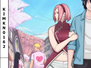 Art by Kimkun0162 - Konoha Spring - side story sxshentai.com