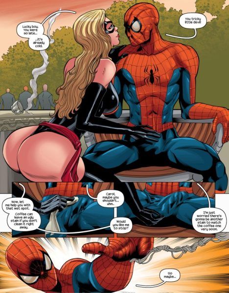 Art by Tracy Scops – Amazing Spider-man & Ms. Marvel sxshentai.com