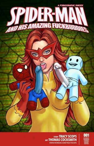 Art by Tracy Scops – Spider-Man And His Amazing Fuckbuddies sxshentai.com